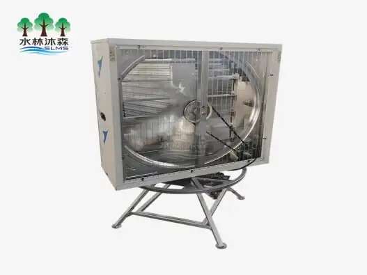 Is a pedestal fan or wall-mounted fan better for chicken houses?
